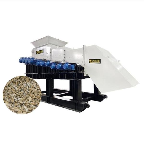Large Throughput Roller Screening Machine Rustproof 35 To 120mm Adjustable Clearance