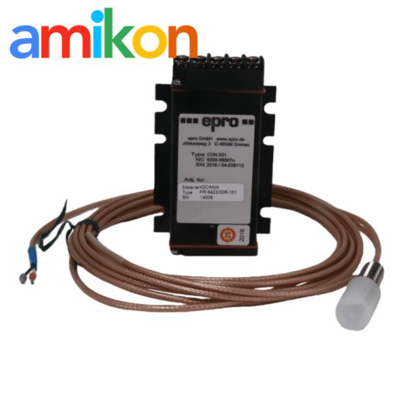 Non-Contact Eddy Current Sensor PR6423/00R-101 CON031 API 670 Compliant and Explosive Area Rated