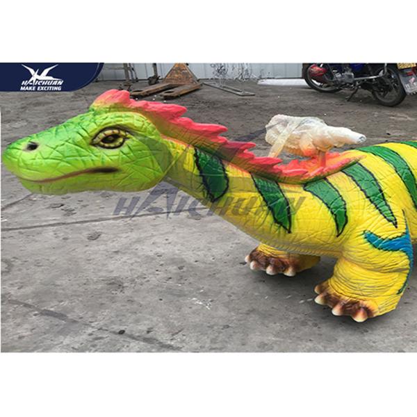 220V Motorized Animatronic Animals For Amusement Park / Outdoor Dinosaur Statues