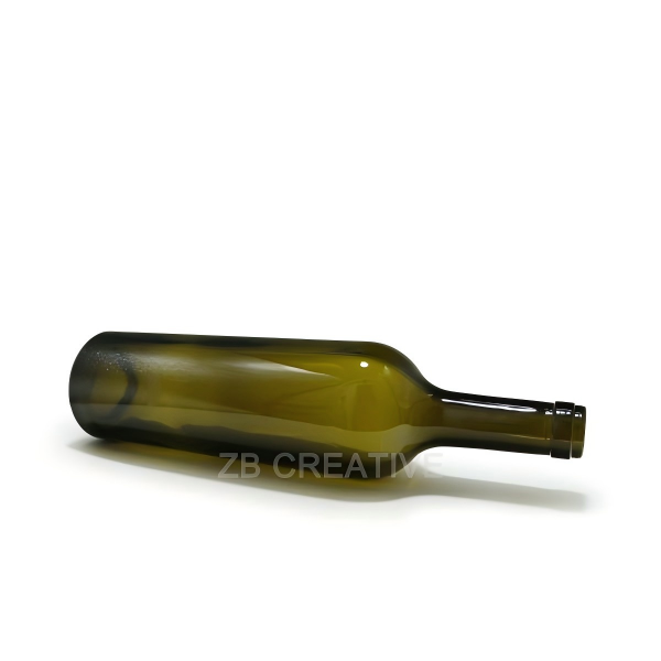 Bordeaux Empty Wine Bottles 750ml Tapered Cork Closure Red Wine 540g 1724K