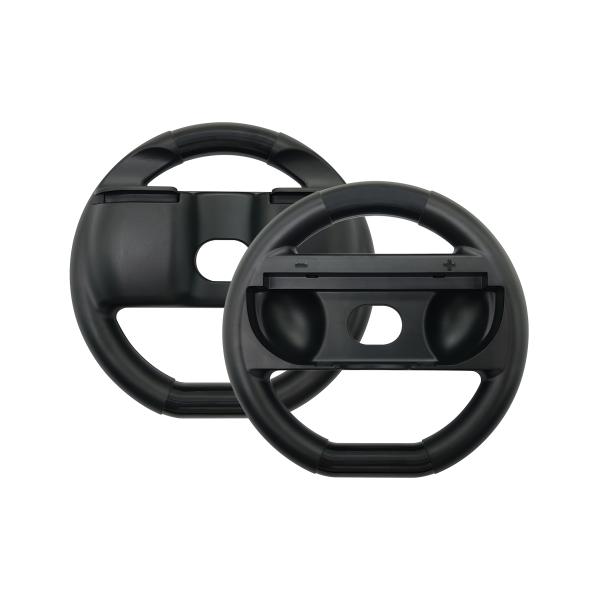 2 in 1 Durable ABS Steering Wheels for Nintendo Switch 2 Joy-Con Racing Game Controller