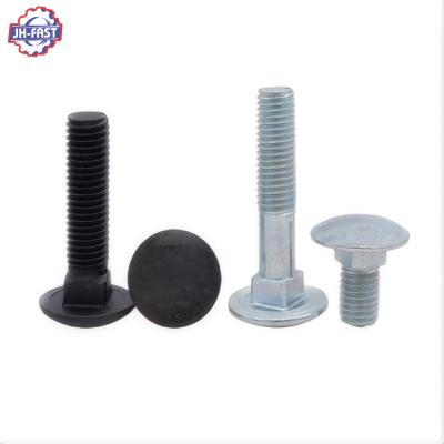 DIN603 Zinc Plated Mushroom Square Neck Carriage Bolt M4 M6 M8 M10 M12 100mm Length OEM