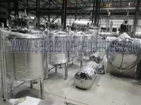 à linha de produção fria do álcool etílico da extração do óleo da solução CBD da chave da volta de Z