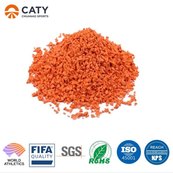 Surface de piste hybride en caoutchouc de polyuréthane pour toutes les conditions météorologiques avec des performances et une durabilité optimales