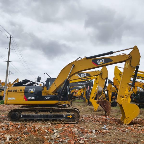 Used Excavator Original Caterpillar 320D2 Secondhand 20ton Medium Digger