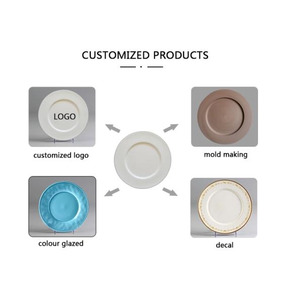 Porcelain Gold Party Wedding  8.25