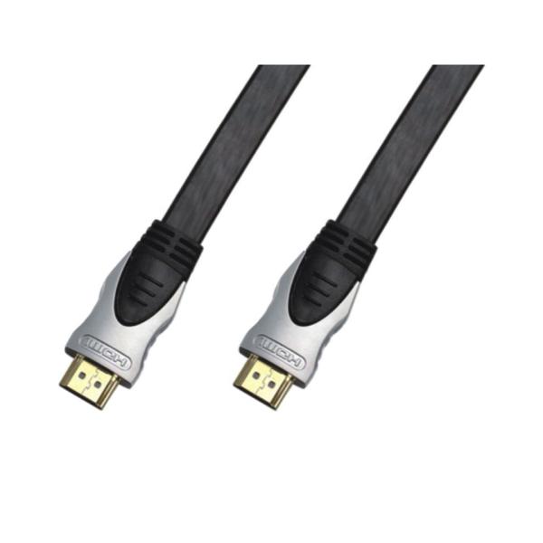 4K мужской к мужскому высокоскоростной золотой кабель HDMI с круглым проводом PVC покрытия