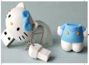 O flash bonito de USB conduz o usb dos desenhos animados de Hello Kitty