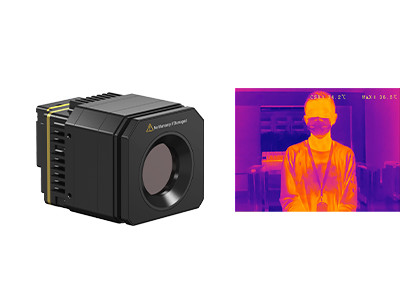 400x300/17μm Uncooled Thermal Imaging System For Human Fever Screening