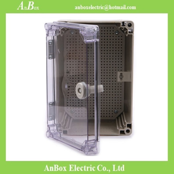 300x200x160mm ip65 PC Clear electrical distribution box size and price wholesale