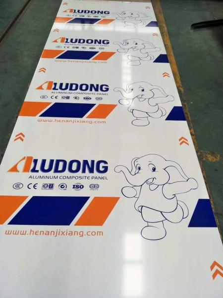 Mould Proof SGS 1500*3000mm PE 4mm Aluminium Composite Panel