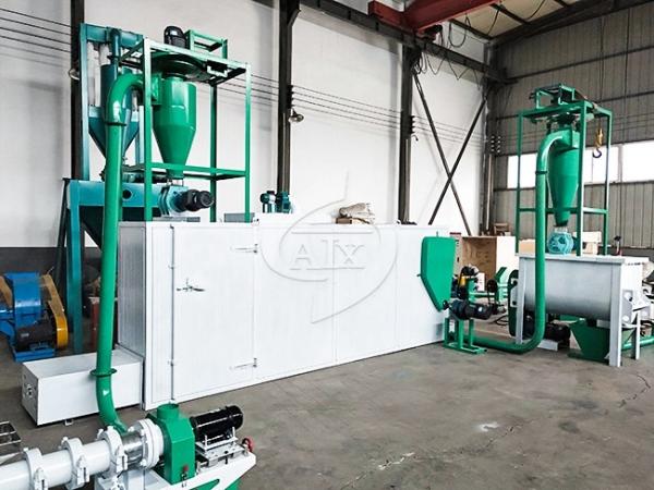 Reliable Floating Fish Feed Production Line With High Efficiency
