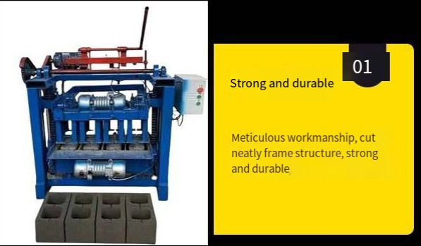 Economical And Practical Cement Brick Making Machine Small Burn-free Hollow Brick Machine