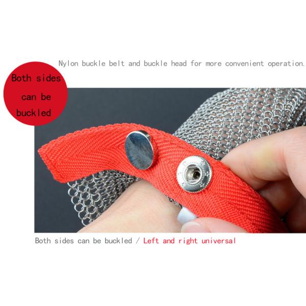 Cut Resistant Stainless Steel Safety Glove For Meat Food Processing