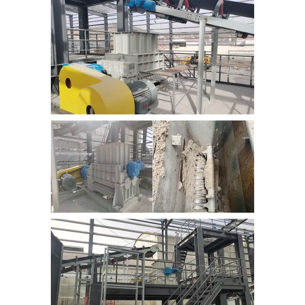 30 to 120 tons/h grey double tooth roller crusher raw material crushing for clay brick making from BBT manufacturer