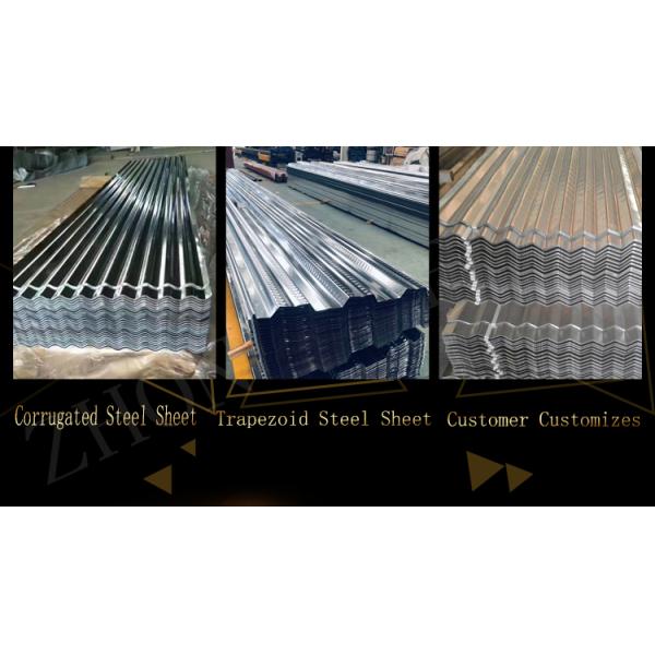 Corrugated Galvanized Zinc Roof Sheets for Galvanized Roofing Sheet Thickness