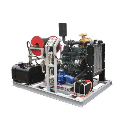 machine 2900psi 26.4gal/Min d'équipement de nettoyage de drain de jet d'eau de tuyau de 0-1000mm