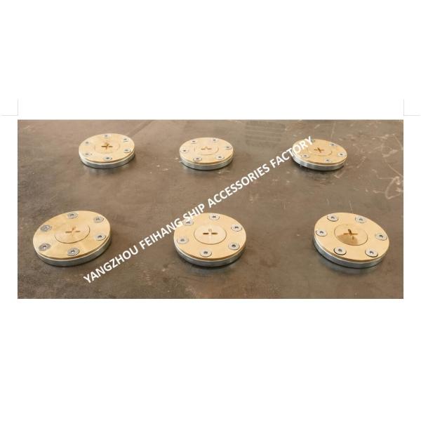 NC NO.37BN-65A DECK PIECE 37BN-65A SCH40 MATERIAL: COPPER