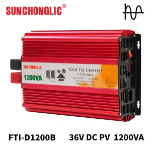 1200W Output Pure Sine Wave Grid Tie Inverter with LCD Display for Solar On Grid