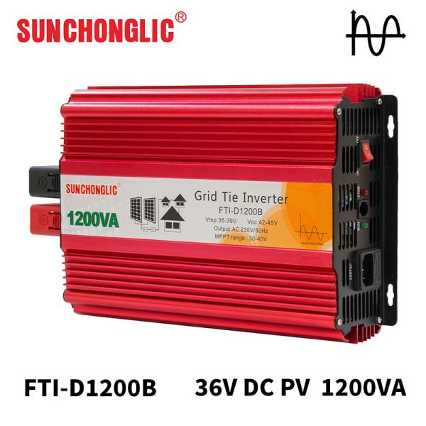 50Hz 260VAC 1200va 2kWグリッドタイインバーター LCDディスプレイグリッドタイイン PVインバーター