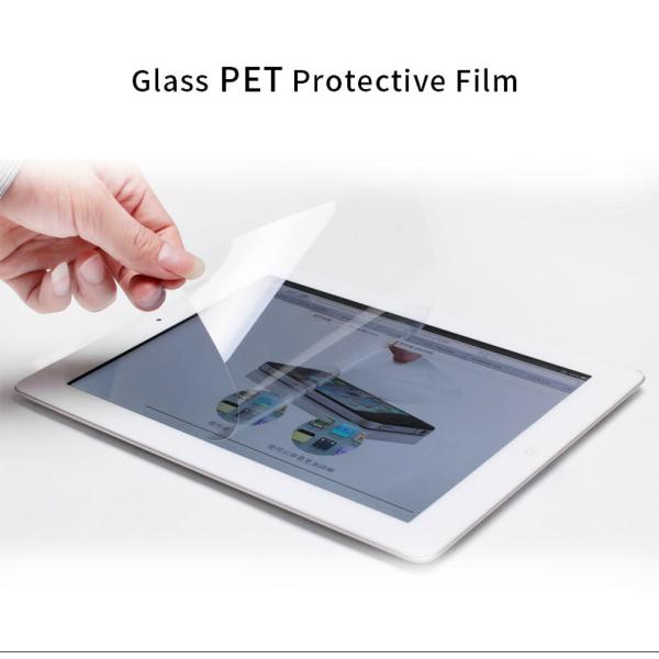 2-3 couches de film de protection contre les rayures en verre PET, film de protection transparent transparent