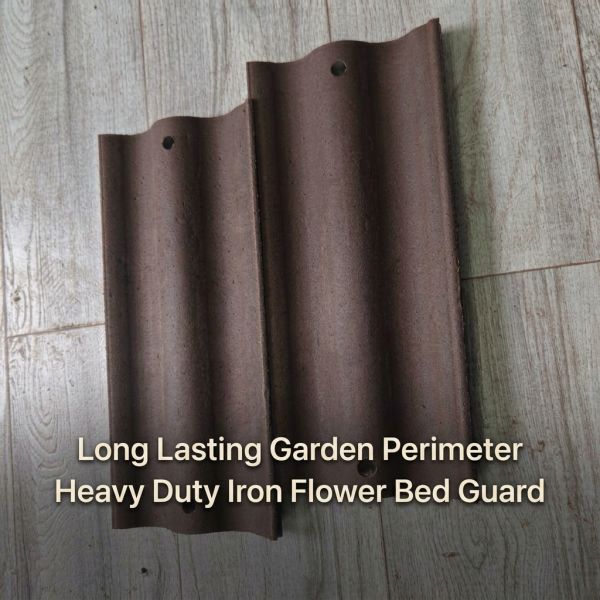 Weather Resistant Corrugated Garden Edging Metal Landscape For Flower Bed 10 Foot