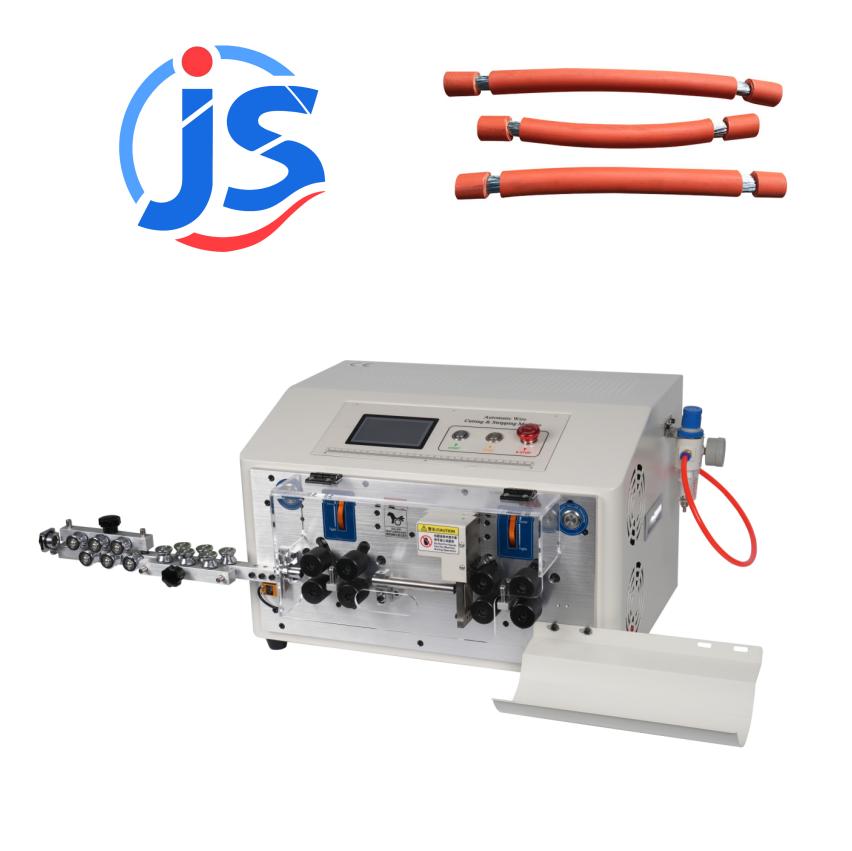 Industrial Precision Cable Cutting Machine Multi Functional Wire Cutter Stripper Machine