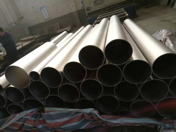 OD 6-273mm Titanium Grade 5 Pipe Diamter 80mm For Oil Acid Polishing Surface