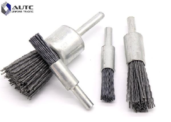 Mini Steel Wire Polishing Brush 16mm/Oem/Odm de pouco peso frisados 24mm do elevado desempenho da escova da roda do fio
