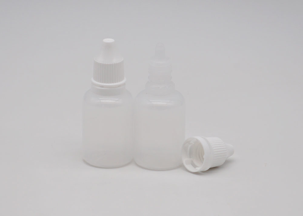 Прозрачная бутылка падения глаза PE 15ml пластиковая Refillable пустая