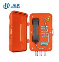 Téléphone VoIP analogique IP antidéflagrant avec clavier complet pour environnements difficiles