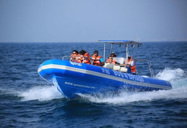 Ferrying Orca Hypalon Inflatable Sailing Boat Rib960C With Passengers Seats