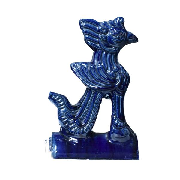 Chinese Cobalt Blue Ceramic Roofing Tiles With Traditional Chinese Pagoda Roof Design
