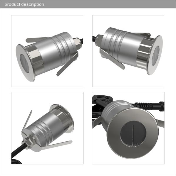 1W 3W 12V LED underground light outdoor place use led garden light