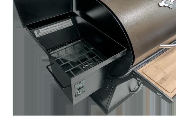 Powder Coated Wood Pellet Barbecue Grills Hopper Smoke Free Easily Assembled