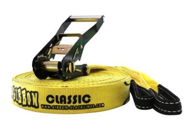 Reliable  Portable Slackline Rope , Long Slackline 30–100 Foot   High Tension