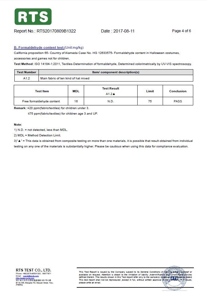 Rsforever Group Co., Limited Certifications