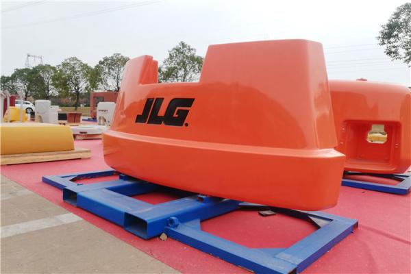 Aerial Work Vehicle Cast Iron Counterweight 500kg - 15000kg Weight For Industry