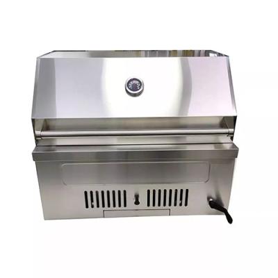 Stainless Steel Drop In Charcoal Grills For Outdoor Kitchen Built In Island 32.5