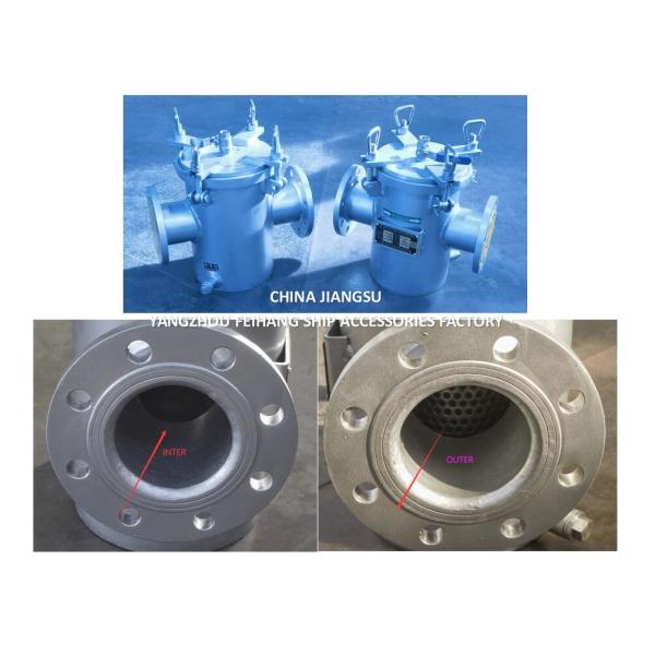 Морская морская вода фильтр нержавеющей стали фильтр сетка для грубой воды