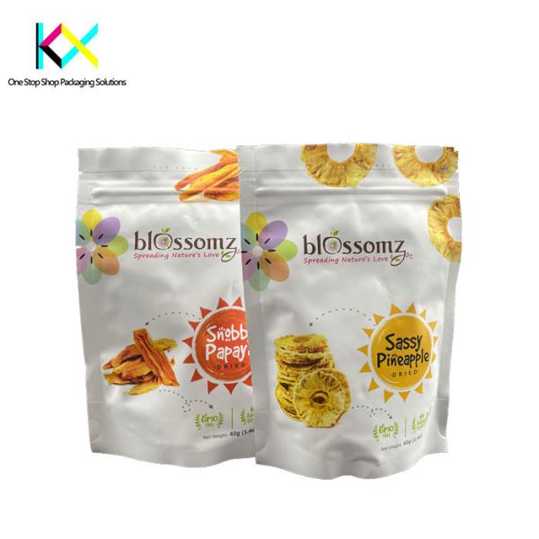 Digital Printed Multiple Skus Snack Food Packaging Bags CMYK Colors