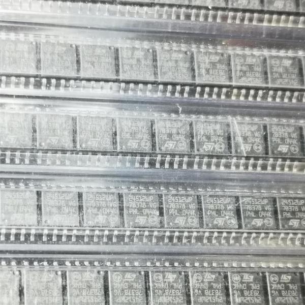 EEPROM Memory IC  SOP-8 512Kb M24512-WMN6TP  24512WP