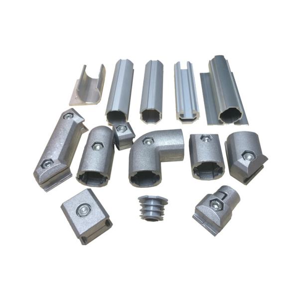 Light Weight Aluminum Pipe and Aluminum Pipe Joints Modular Pipe Racks