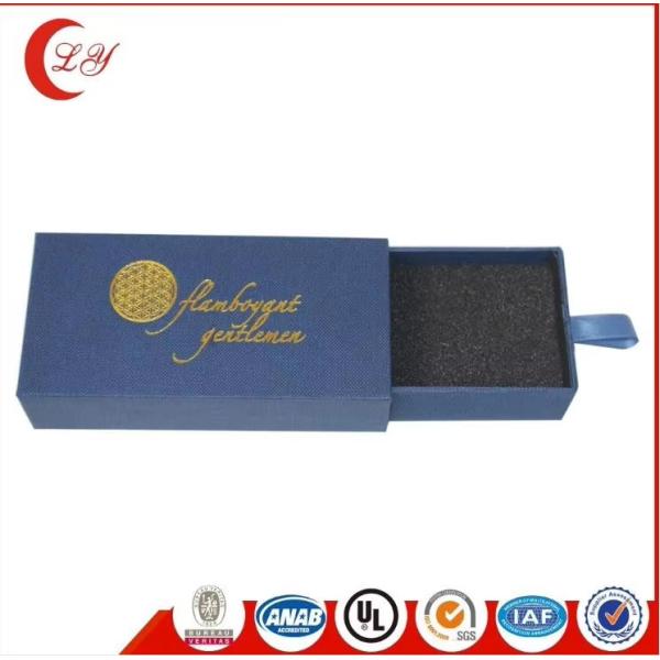 Luxury Custom Logo Small Drawer Box Cardboard Jewelry Packaging Box Sliding Drawer Paper Box For Necklace Gift