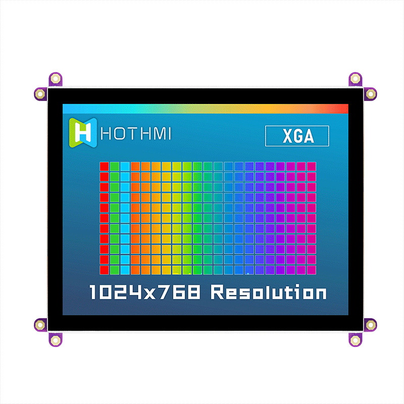 8 дюймовая ЖК-панель 1024x768 HI с емкостным сенсорным панелем TFT-080T61SVHDVNSDC