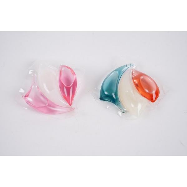 Ликвидные капсулы для стирки с ароматным цветом вишни Удаление пятен от клевера Удаление клещей Парфюм