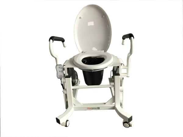 Aluminum Alloy Electric Heated Toilet Seat Cover DC24V Lifting Toilet Chair