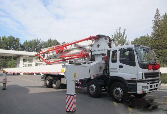 Hydraulic Oil Cooling Cement Pump Truck Germany HBC Remote Control
