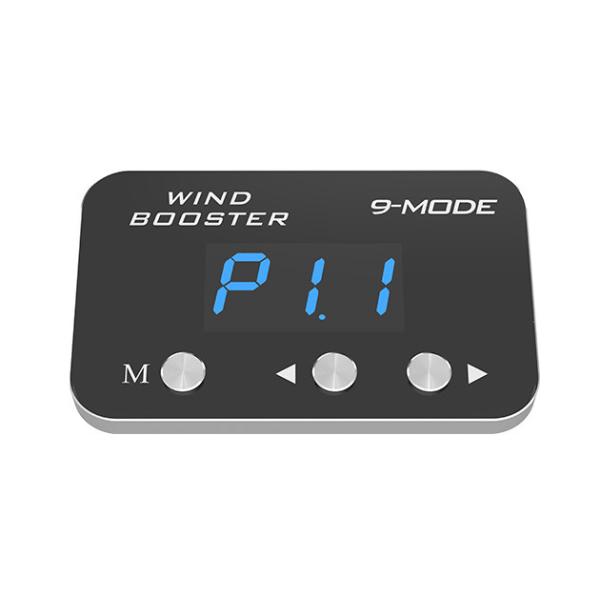 2.6 Inch 9 Drive Electronic Throttle Controller Metal Panel Car Throttle Response