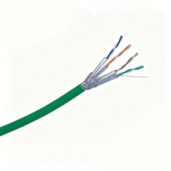 CAT7A SFTP Shielded LAN Cable 1000MHz LSZH Solid Copper for Data Center and Industrial Networks